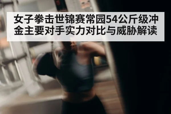 female boxer punching